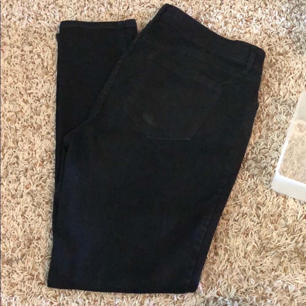 Old Navy black Super Skinny pants